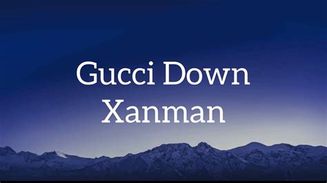 bad bih wanna be gucci down lyrics|xanman gucci down.